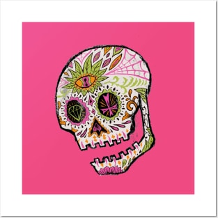 Day of the Dead Skull Posters and Art